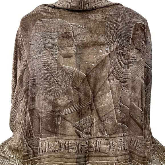 McDavid Sheer   Rayon Scarf X-Large 51"x51"  Egyptian /Tomb   Brown   Olive  (26 - Picture 8 of 14